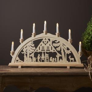 Star Trading Dassel Ljusstake Natur 36cm