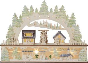 Star Trading Bamberg Ljusstake Natur 32,5cm