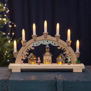 Star Trading Dassel Ljusstake Natur 29cm