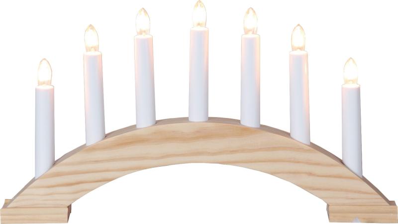 Star Trading Bea Adventsljusstake Natur 22 cm at lavanille