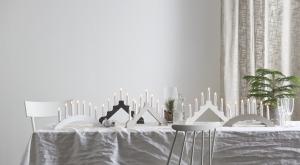 Star Trading Ada Adventsljusstake Vit