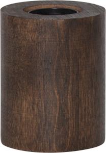 Lampfot Trä Brun Star Trading Tub 10cm