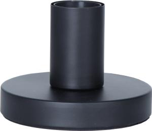 Lampfot E27 Svart Star Trading Glans 8,5cm