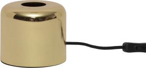 Lampfot Mässing E27 Star Trading Glans 10cm