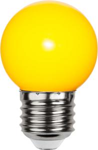 Star Trading LED-Lampa E27 Outdoor Lighting 1W Gul
