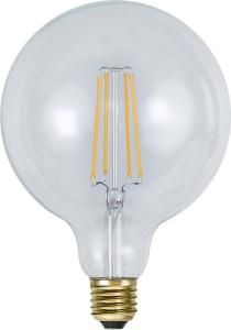 Star Trading LED-Lampa E27 G125 Soft Glow 3,6W Klar
