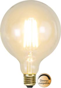 Star Trading LED-Lampa E27 G125 Soft Glow 3,6W Klar