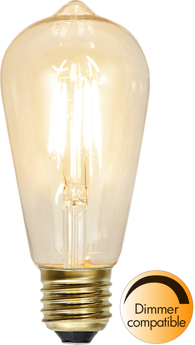 Star Trading LED-Lampa E27 1,6W Klar
