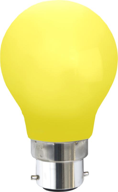 Star Trading LED-Lampa B22 A55 Outdoor Lighting Gul at lavanille