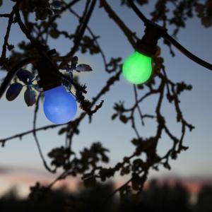 Star Trading LED-Lampa B22 A55 Outdoor Lighting Blå