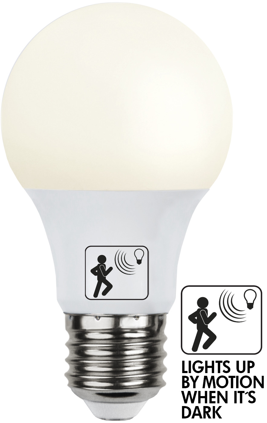 Star Trading LED-Lampa E27 Sensor 8,3W(60W) Vit