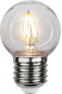 Star Trading LED-Lampa E27 Outdoor Lighting PC Cover 1,4W