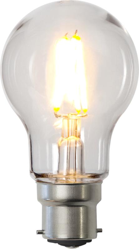 Star Trading LED-Lampa B22 PC Cover Filament 2,4W(26W) at lavanille