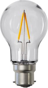 Star Trading LED-Lampa B22 PC Cover Filament 1W