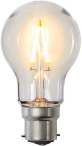 Star Trading LED-Lampa B22 PC Cover Filament 1W