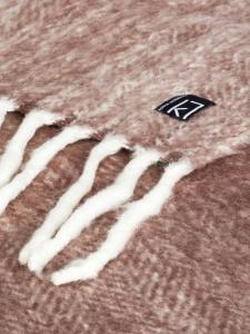 Kosta Linnewäfveri Ullpläd Vinröd 130x170cm