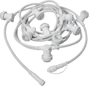 Star Trading Ljusslinga Utomhus E27 Vit Extra Connecta 7,35m