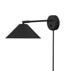 Vägglampa Svart Globen Lighting Cannes 20cm