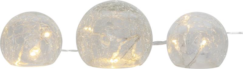 Star Trading Triss Glasdekoration Klar 9cm at lavanille