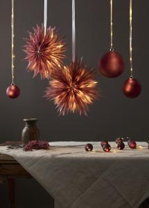 Star Trading Ljusslinga Inomhus Röd Bliss 1,6m