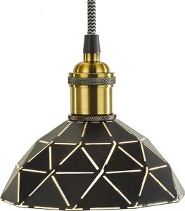 Fönsterlampa Svart/Vit Oriva 15cm