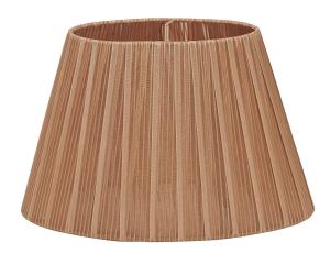 Oriva Oval Lampskärm Organza Sand 22cm