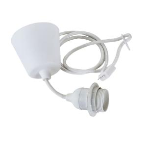 Oriva Takupphänge Tyg Vit