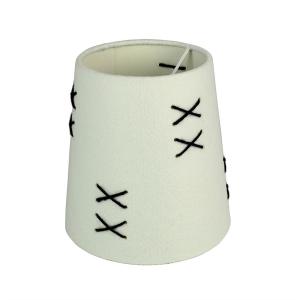 Oriva Lampskärm X 17,5cm Vit/Svart