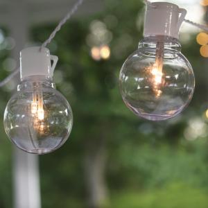 Star Trading Ljusslinga Utomhus Transparent/Vit Partaj 4,5m