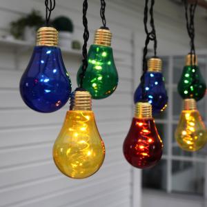 Star Trading Ljusslinga Utomhus Multi Glow 3,6m