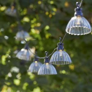 Star Trading Ljusslinga Utomhus Grå Circus Shade 4,95m