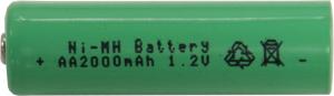 Star Trading Laddbart Batterier AA 1,2V 2000mAh Ni-MH 2-Pack