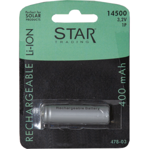 Star Trading Laddbart Batteri 14500 3,2V Li-Ion