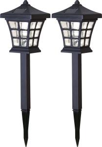 Star Trading Nippon Solcellspollare Svart 2-pack