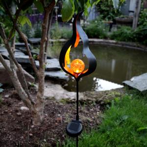 Star Trading Melilla Solcellsdekoration Amber 85cm