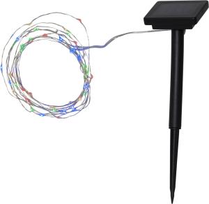 Star Trading Ljusslinga Solcell Silver Drop