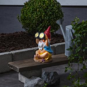 Star Trading Gnomy Solcellsdekoration Multi 12cm