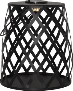 Star Trading Calabria Solcellslykta Svart 28cm