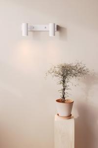 Vägglampa Vit 2L Globen Lighting Hubble 35cm