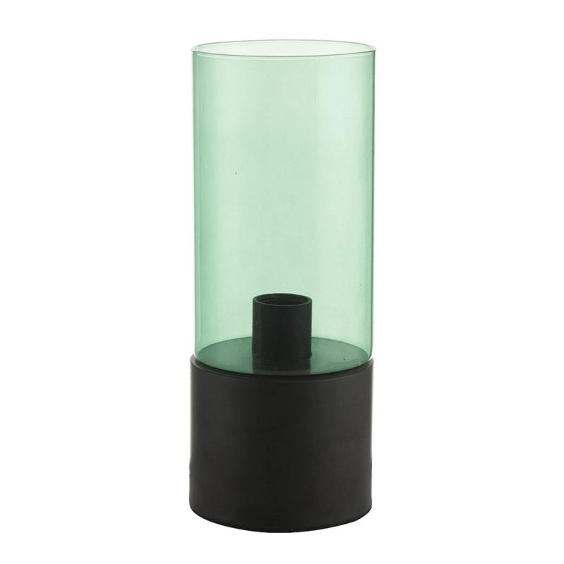 Oriva Halmstad Bordslampa Svart/Grön 25cm at lavanille