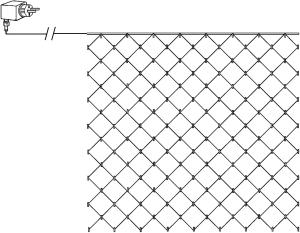 Star Trading Ljusnät Utomhus Multi Serie LED 3m