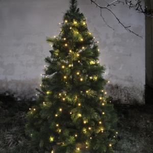 Star Trading Julgransslinga Utomhus Svart Serie LED 2m