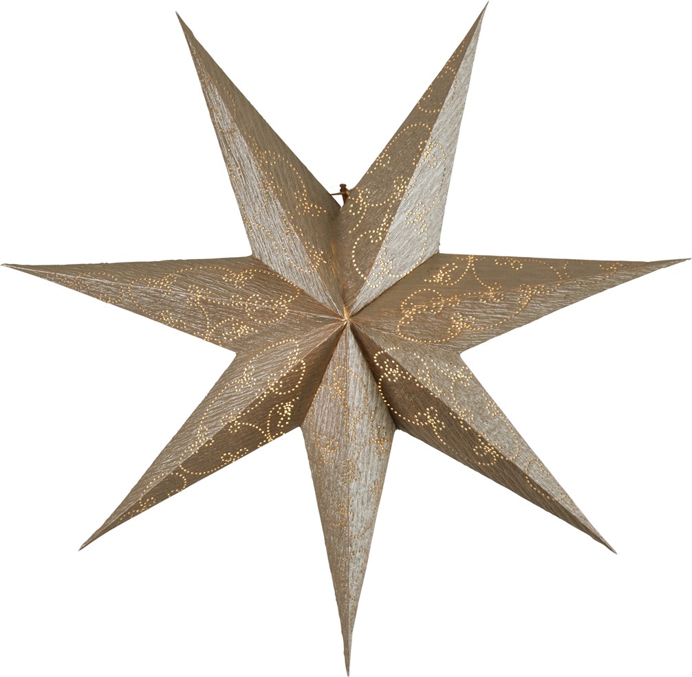 Star Trading Decorus Julstjärna 63cm Guld