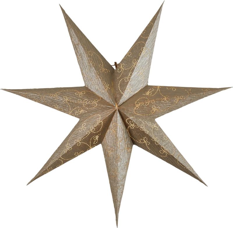 Star Trading Decorus Julstjärna 63cm Guld at lavanille
