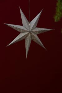 Adventsstjärna Decorus Silver 63cm Star Trading