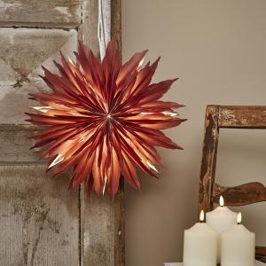 Star Trading Dis Pappersstjärna Röd 40cm