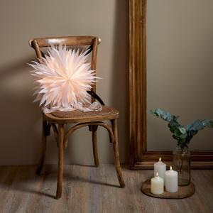 Star Trading Dis Pappersstjärna Vit 45cm