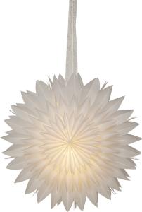 Star Trading Dis Pappersstjärna Vit 50cm