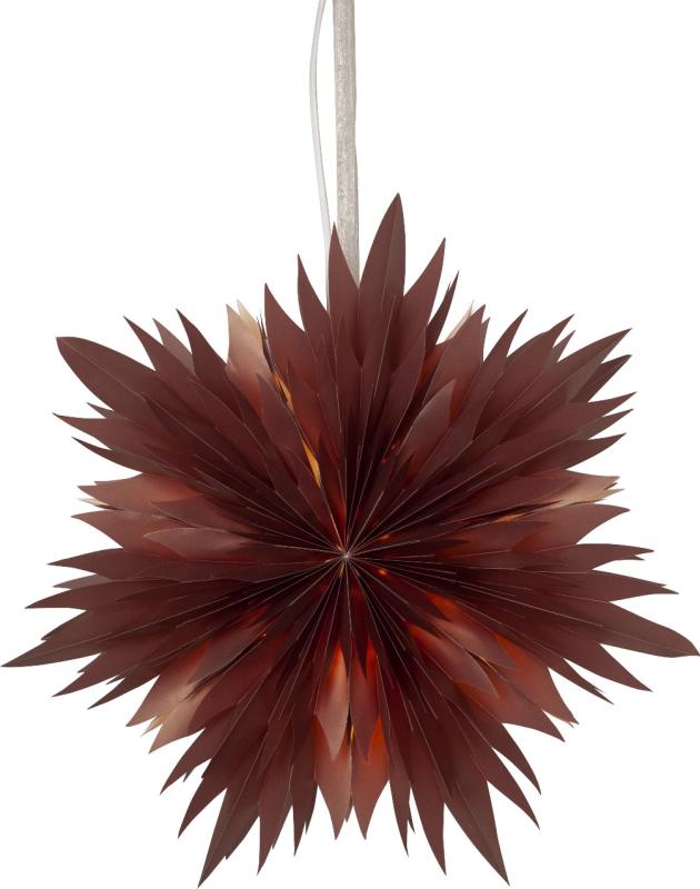 Star Trading Dis Pappersstjärna Röd 45cm at lavanille