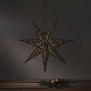 Star Trading Brodie Pappersstjärna Svart 60cm